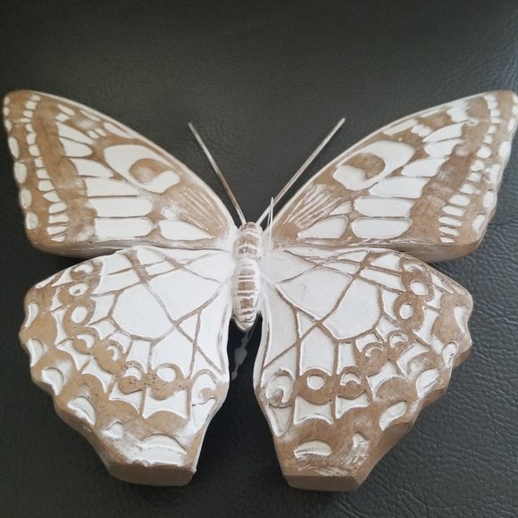 Other - Butterfly Wooden Statue